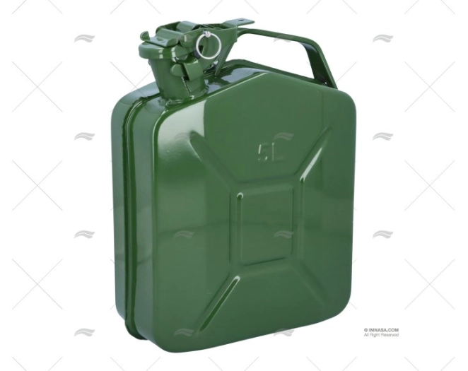 DEPOSITO COMBUSTIBLE   5L METALICO VERDE