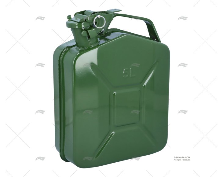 SERBATOIO CARBURANTE   5L METALLICO VERDE