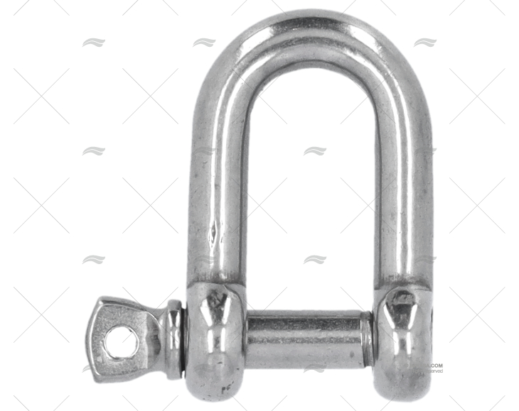 SHACKLE 'D' 5mm S.S.