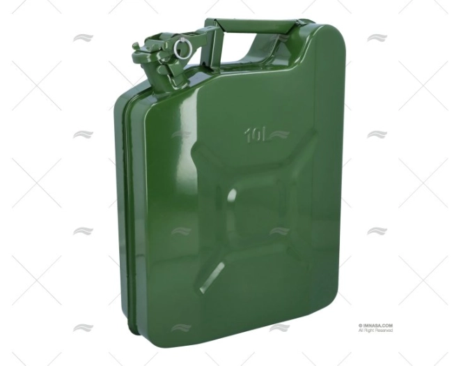 SERBATOIO CARBURANTE  10L METALLICO VERDE
