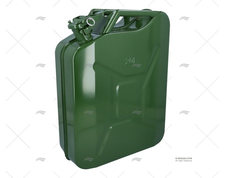 DEPOSITO COMBUSTIBLE  20L METALICO VERDE