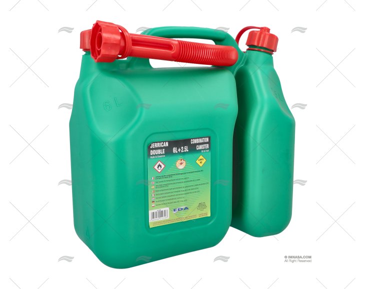 DEPÓSITO COMBUSTÍVEL   8L DUPLO 6+2.5L
