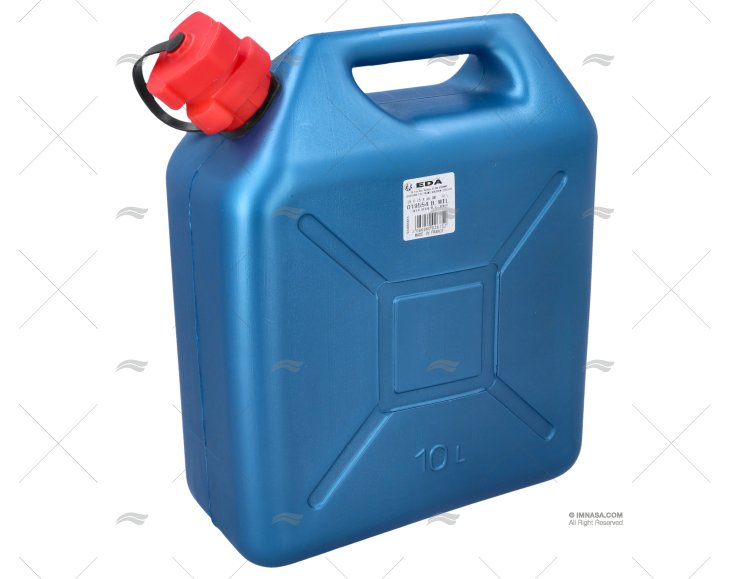 JERRYCAN WITH RIGID POURING STOPPER 10L