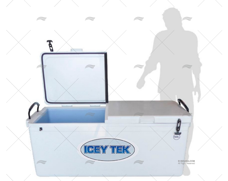 GELEIRA 160L ICE MARINE  BRANCA  ICEY-TEK