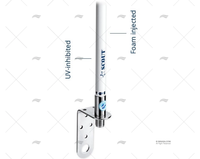 ANTENA VHF 0.90MT 1dB CATAVENTO WIND  SCOUT
