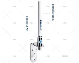 ANTENA VHF 0.90MT 1dB VELETA WIND  SCOUT SCOUT