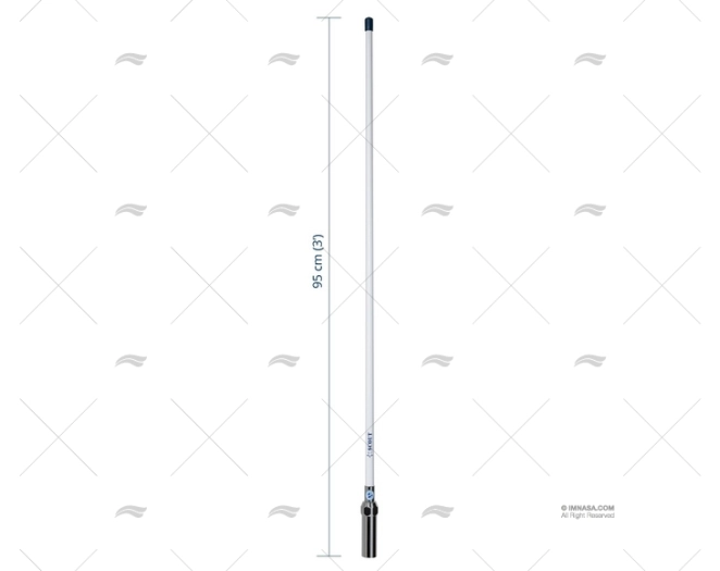 ANTENNA WIFI 0.90MT 2400-2500Mhz SCOUT