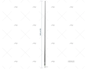ANTENNA VHF 2.40MT 6dB NERA SCOUT