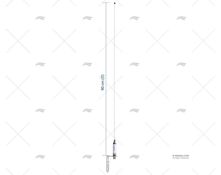 ANTENNA VHF 0.90MT 3dB VELA SCOUT