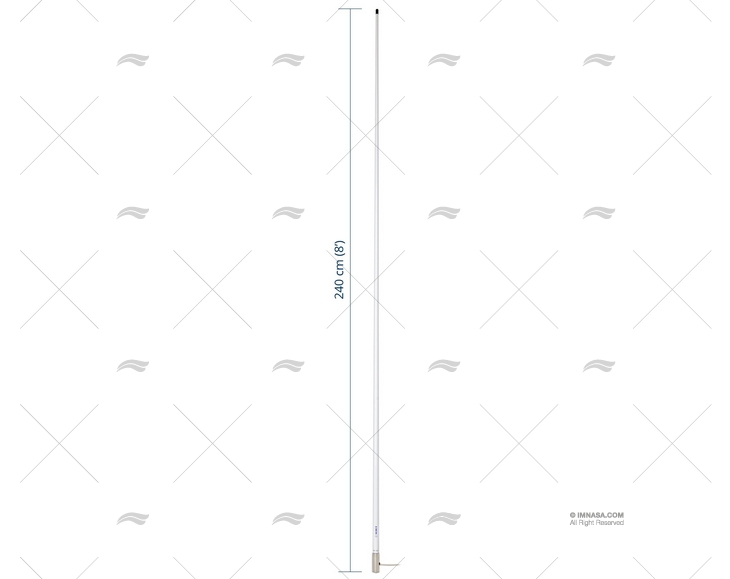 ANTENNA AM-FM 2.40MT SCOUT
