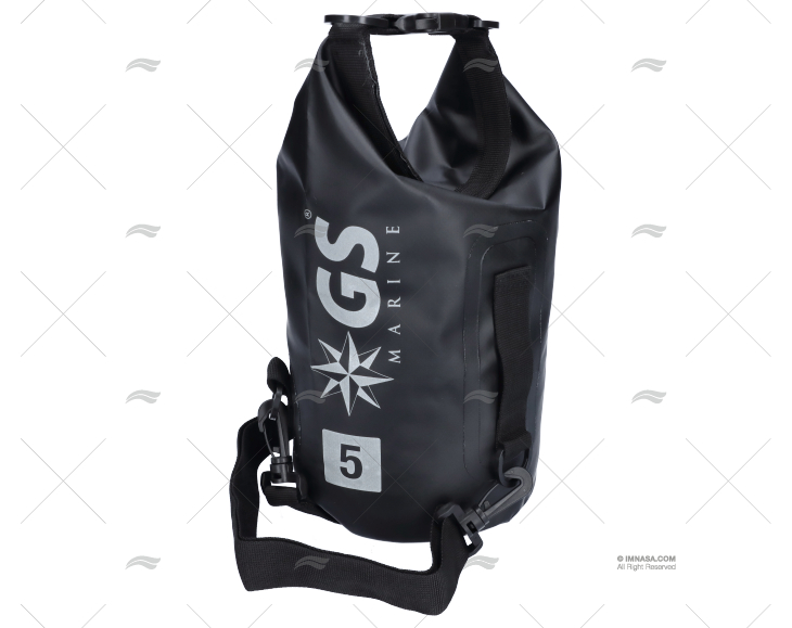BOLSA SACO ESTANQUE   5L CINZENTO CARBONO GS IMNASA