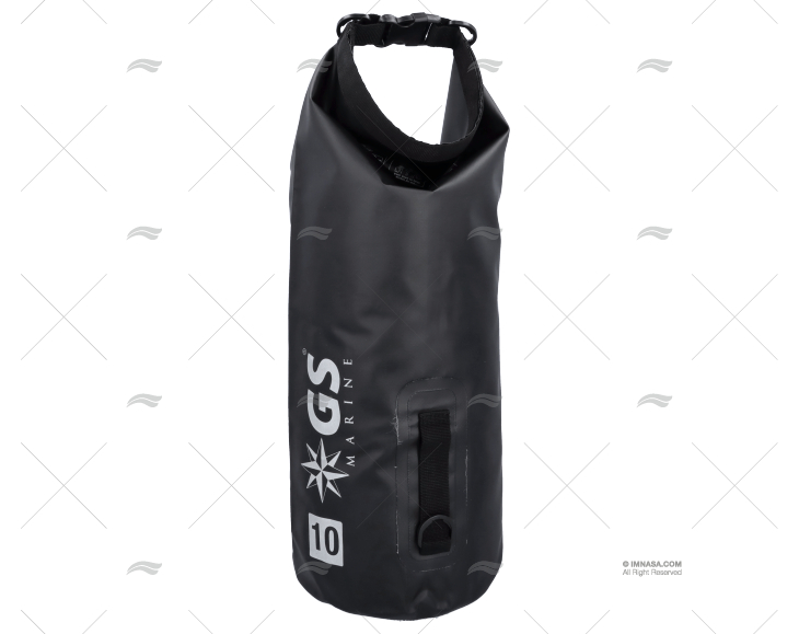BOLSA SACO ESTANQUE  10L CINZA CARBONO GS IMNASA