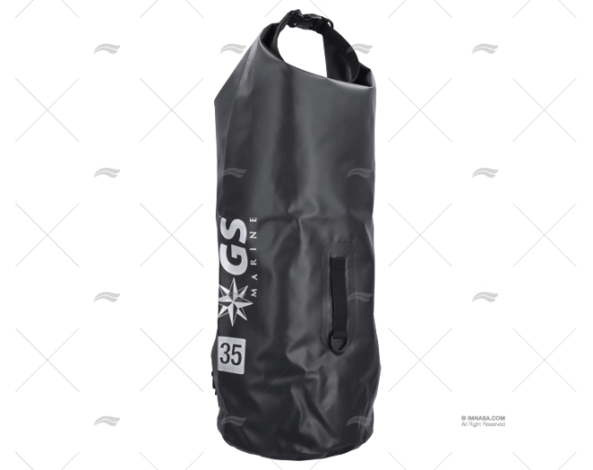 BOLSA SACO ESTANQUE  35L CINZENTO CARBONO GS IMNASA