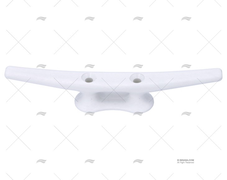 CORNAMUSA PLASTICO BLANCO 225mm