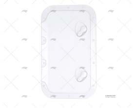 TAMPA PVC BRANCA 355 X 600 mm