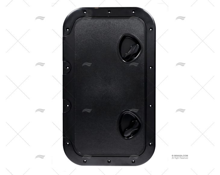 COPERCHIO PVC NERO 355 X 600 mm