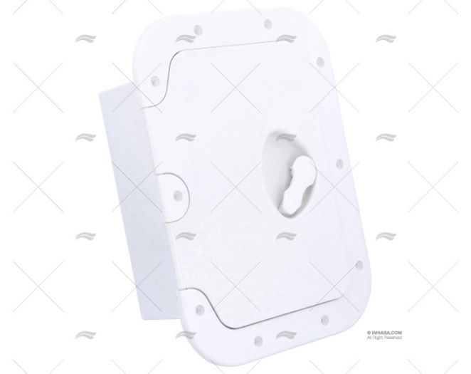 COPERCHIO CASSETTO PVC BIANCO 275 X 375 mm