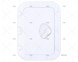 HATCH PVC WHITE 275 X 375 mm