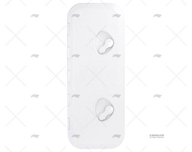 HATCH PVC BRANCO 243 X 607 mm