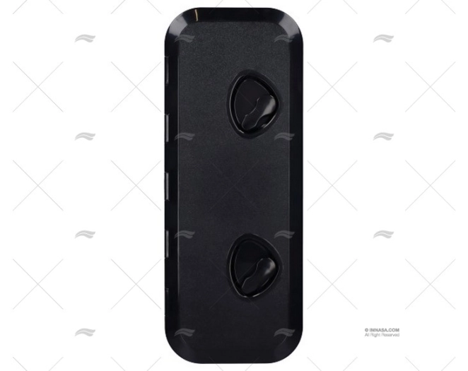 TAMPA PVC PRETA 243 X 607 mm