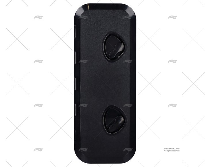 HATCH PVC PRETO 243 X 607 mm