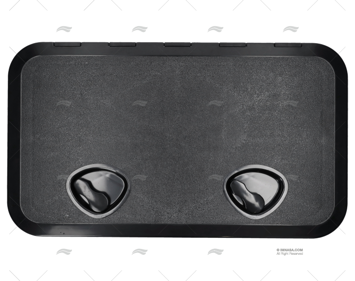 TAMPA PVC PRETA 353 X 606 mm