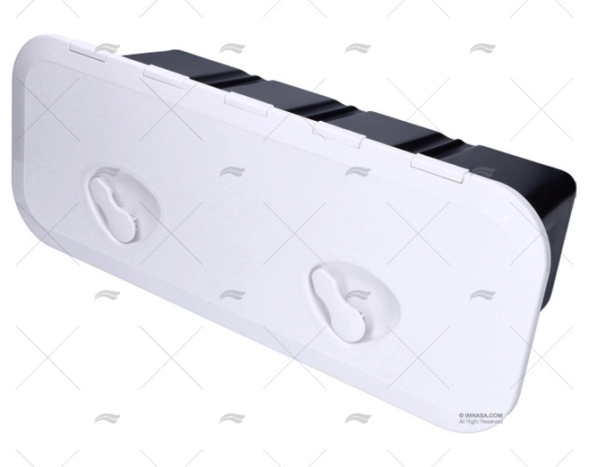 COPERCHIO CASSETTO PVC BIANCO 243 X 607 mm