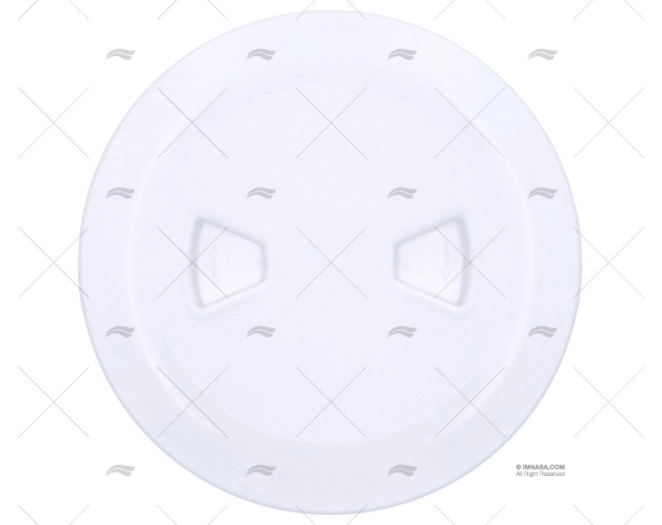 TAMPA PVC BRANCA DIÂM EXT 187mm