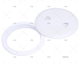 TAMPA PVC BRANCA DIÂM EXT 222mm