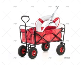 CARRITO PLEGABLE ROJO