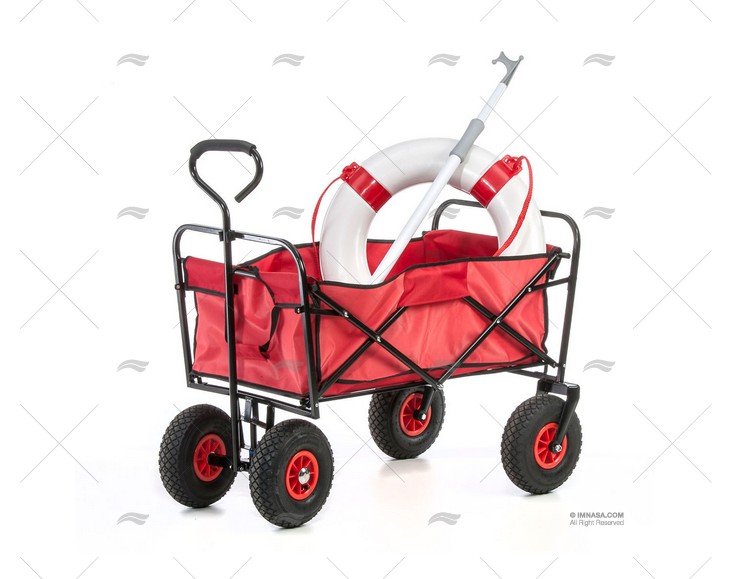 CARRINHO DOBRÁVEL VERMELHO