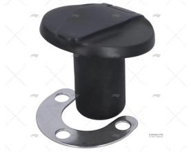 SUPORTE MASTRO C/TAMPA PRETO FOSCO MARINE TOWN