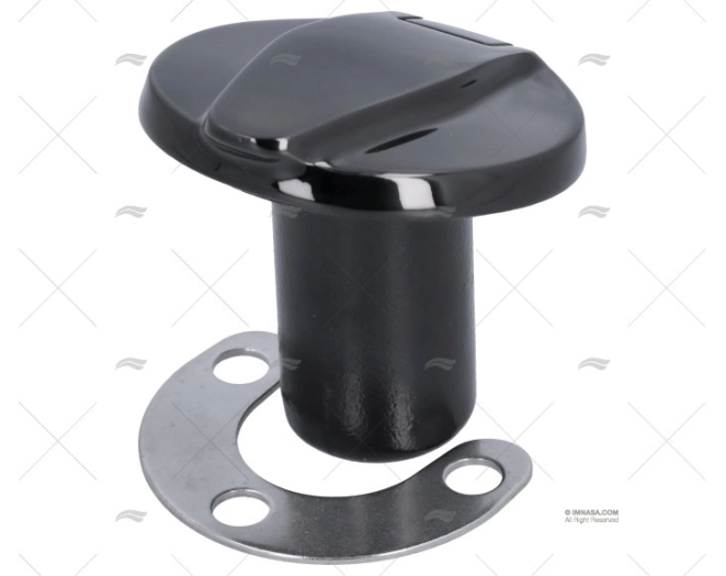 SUPORTE MASTRO C/TAMPA PRETO BRILHANTE MARINE TOWN
