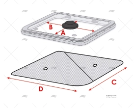 TENDE PER OSTERIGGI VENTILATE - PE