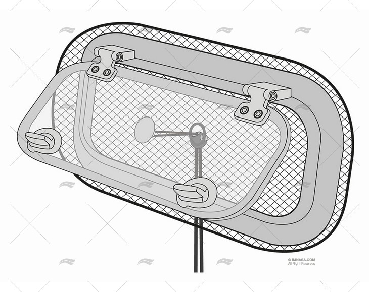 MOUSTIQUAIRE POUR HUBLOTS-PETIT(2 PACK)