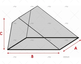 'MOSQUITO NET''ECO'' THROW OVER F/HATCHE