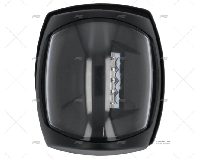 LUCE NAVIGAZIONE TRIBORDO LED NERA 9-33V