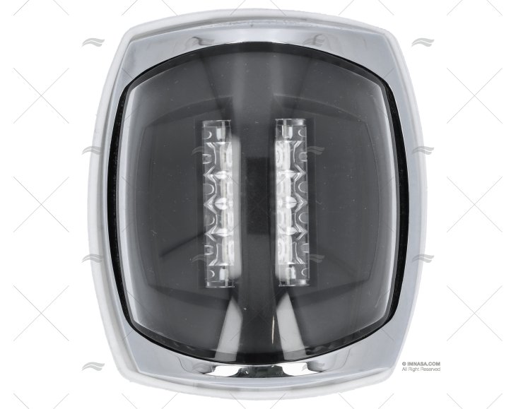 LUCE NAVIGAZIONE BICOLORE LED INOX 316 9-33V