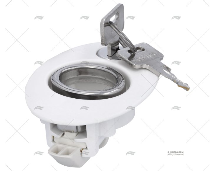 FECHO BEETLE C/FECHADURA BRANCO 10-16 S SOUTHCO