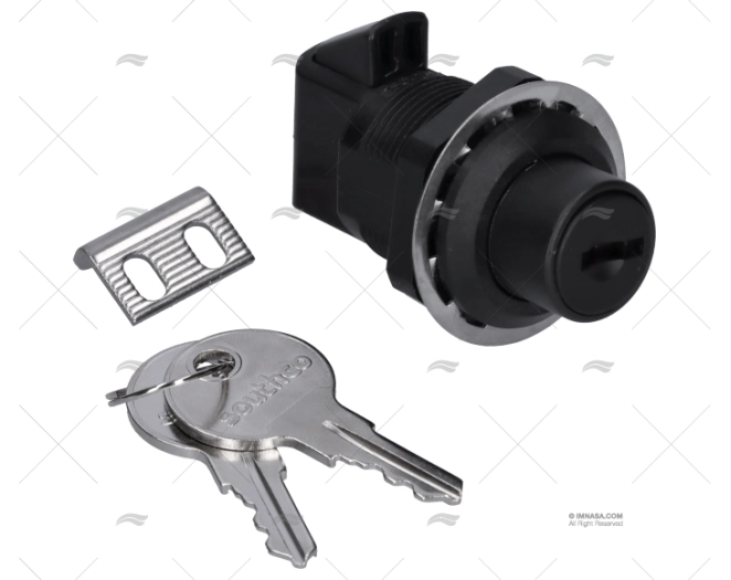 KEYDOCKING FLUSH KNOB LATCH W/KEY SOUTHC SOUTHCO