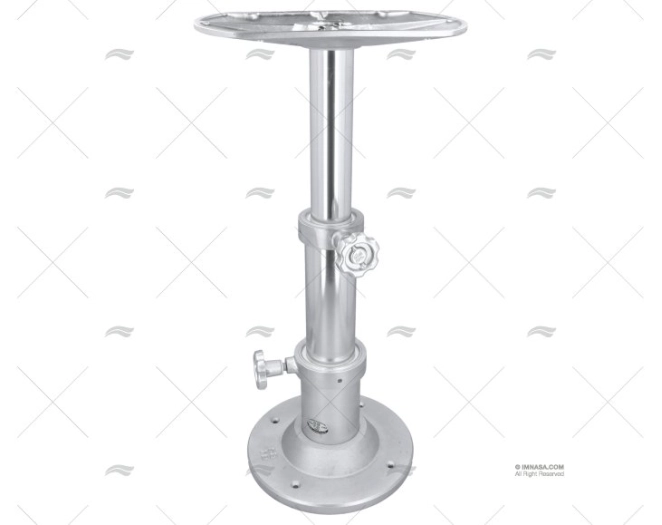 SUPPORTO TAVOLO TELESCOPICO GAS 720mm DIAM 295 SAFE