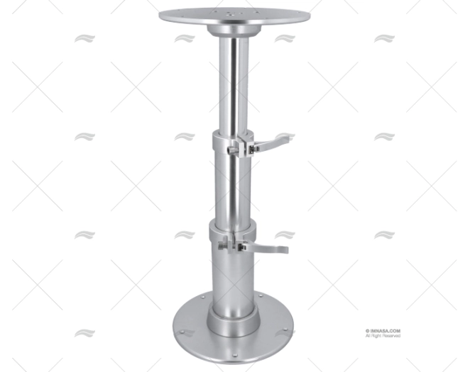 PIEDE TRIPLEX GAS TEL ALU DIAM 300 720mm SAFE