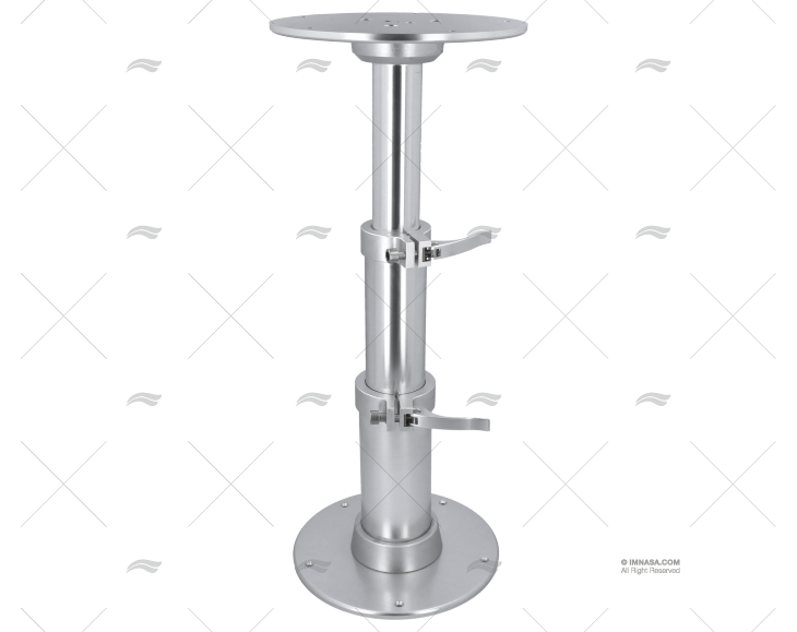 PIEDE TRIPLEX GAS TEL ALU DIAM 300 720mm SAFE