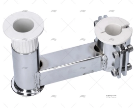 SUPPORTO A LIRA PER CORRIMANO 22/25mm
