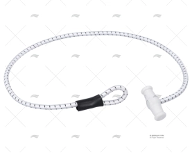 POULPE 06mm C/"T" NYLON 55cm