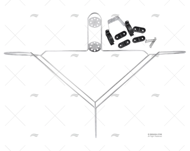 BRACKET FOR LIFEBUOY 65mm