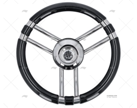 RUOTA DEL TIMONE 350mm T21CF     BLOCCO CARBONIO SAVORETTI ARMANDO