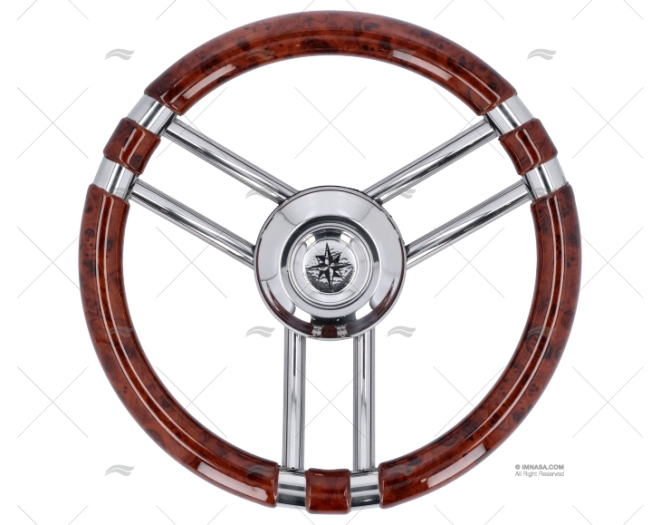 VOLANTE 350mm T21CR     BLOQUEIO  MADEIRA SAVORETTI ARMANDO