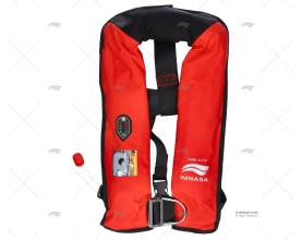 GILET 150N AUTO P. SENSORE+IMBRACATURA ROSSO IMNASA