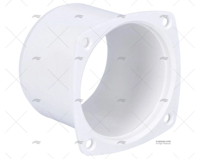 ADAPTADOR PLÁSTICO BRANCO 82 X 82 mm ROCA MARIN EQUIPMENT